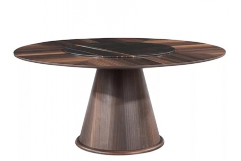 新中式實木圓桌